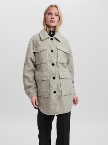 VERO MODA Between-Seasons Coat 'Twirlanna' in Grey: front