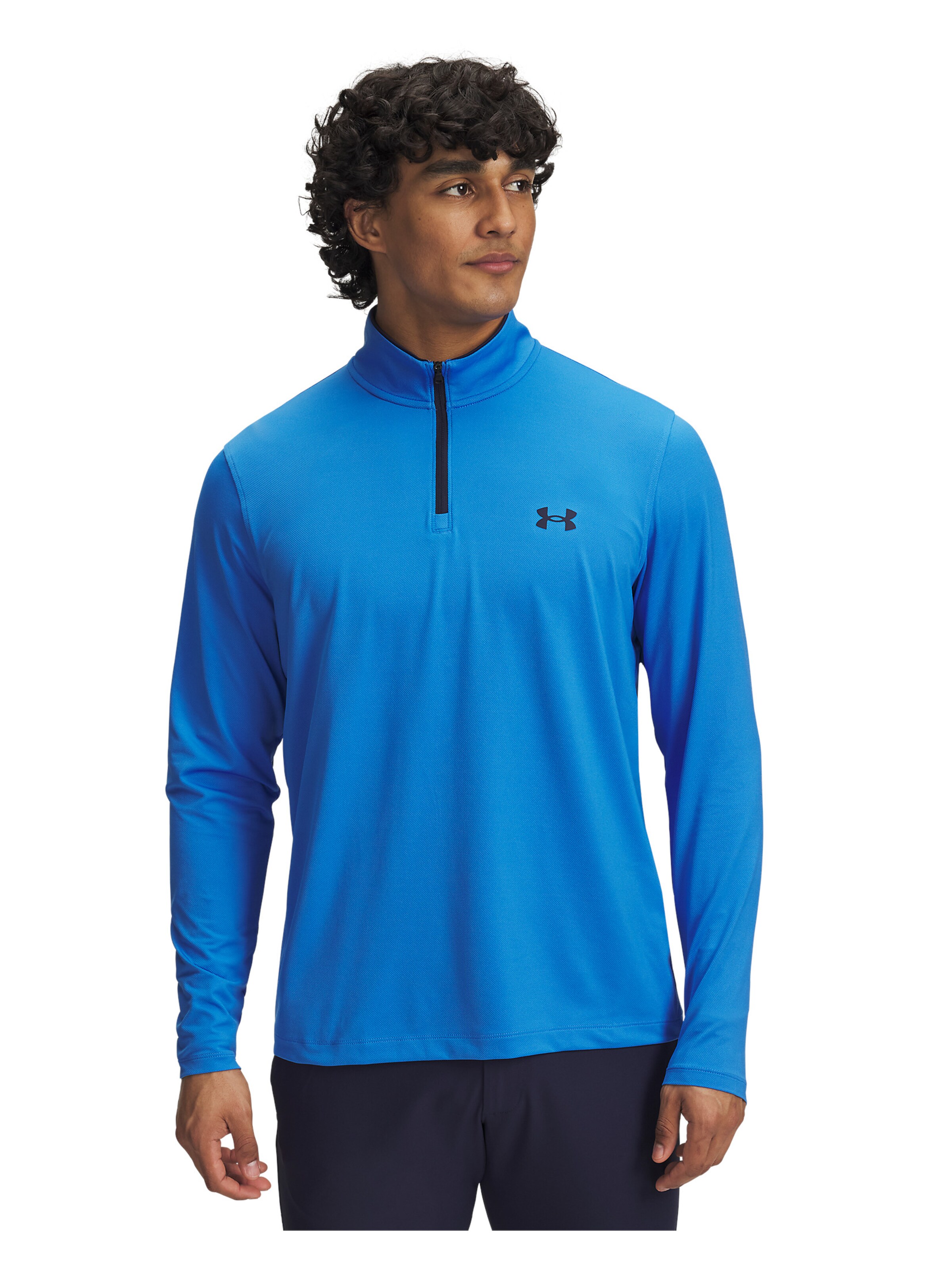 UNDER ARMOUR Functioneel shirt 'MatchPlay' in Blauw: voorkant