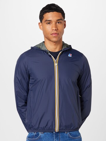 K-Way Weatherproof jacket 'JACQUES' in Blue: front