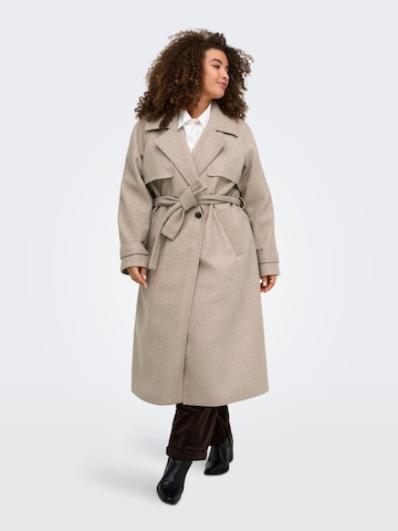 Manteau mi-saison 'CARLaura' ONLY Carmakoma en gris
