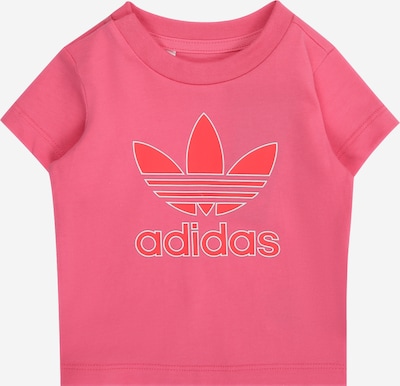 ADIDAS ORIGINALS Paita 'TREFOIL' värissä oranssi / vaaleanpunainen / valkoinen, Tuotenäkymä