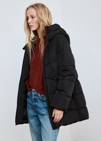 MANGO Winterjas 'TOKYO' in Zwart