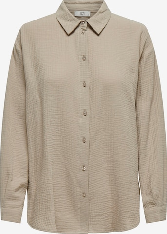 JDY Bluse 'THEIS' i beige: forside