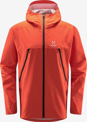 Haglöfs Outdoorjacke 'Spira' in Orange: predná strana