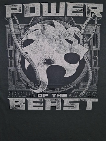 Rockshirts Shirt 'Beast In Black Power Of The Beast' in Zwart