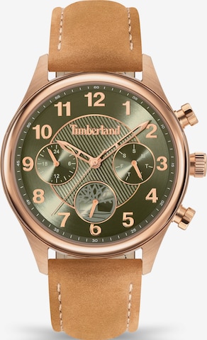 TIMBERLAND Analog Watch in Brown: front