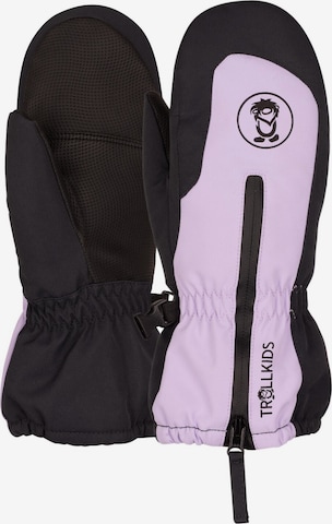 TROLLKIDS Gloves in Purple: front