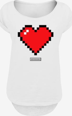 T-shirt F4NT4STIC en blanc : devant
