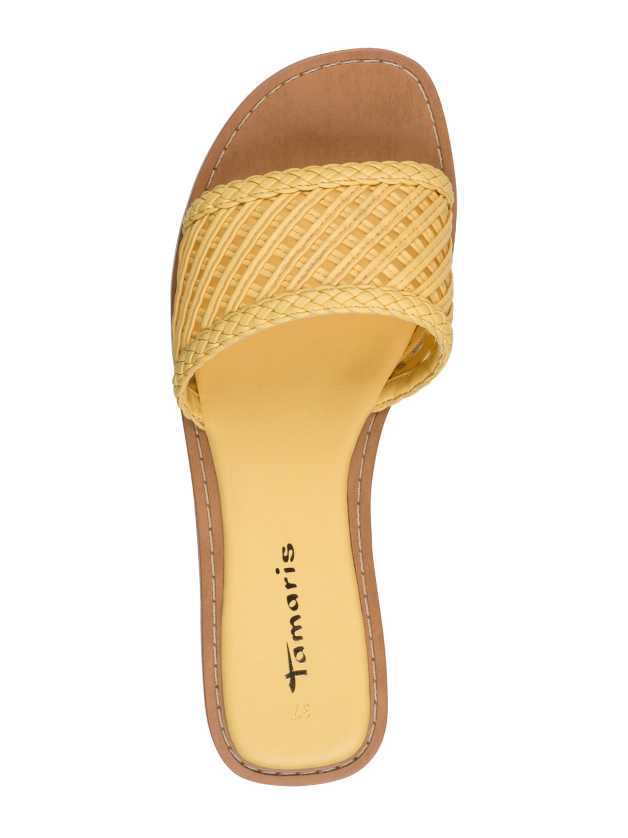 Tamaris Mules in Yellow
