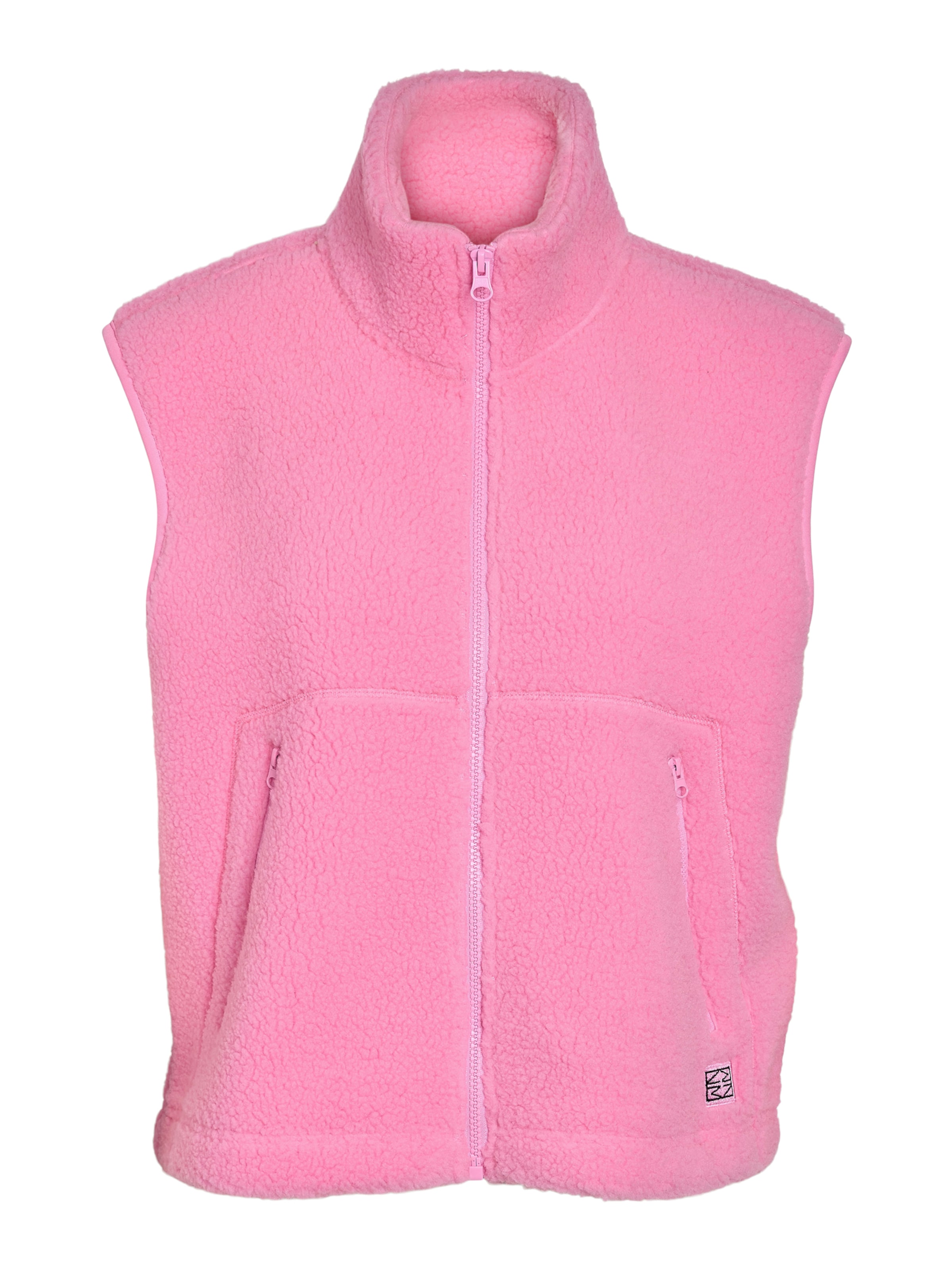 Gilet 'NMMASEY' di Noisy may in rosa: frontale