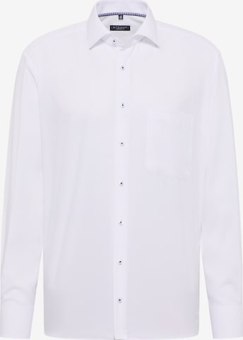 ETERNA Regular fit Business shirt in White: front
