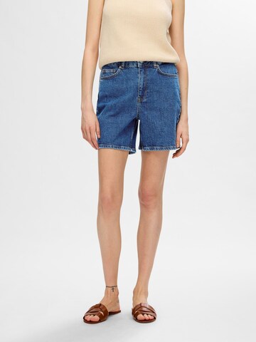 SELECTED Regular Jeans in Blauw