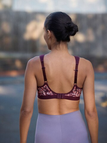 Next T-Shirt Športni nederček | vijolična barva