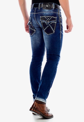 CIPO & BAXX Slimfit Jeans 'Apex' in Blauw