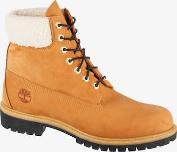 TIMBERLAND Veterboots 'Timberland Premium 6 In WP Boot' in Geel: voorkant