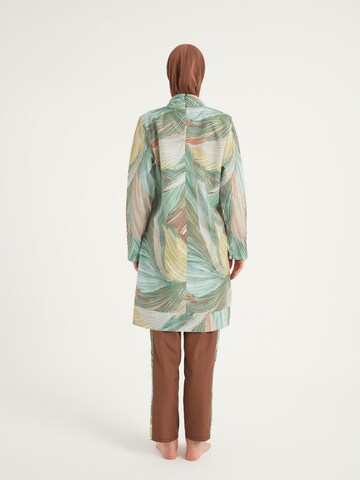 Riva Mera by Marina High neck Swimsuit Dress 'Riva Mera by Marina R2512' in Green