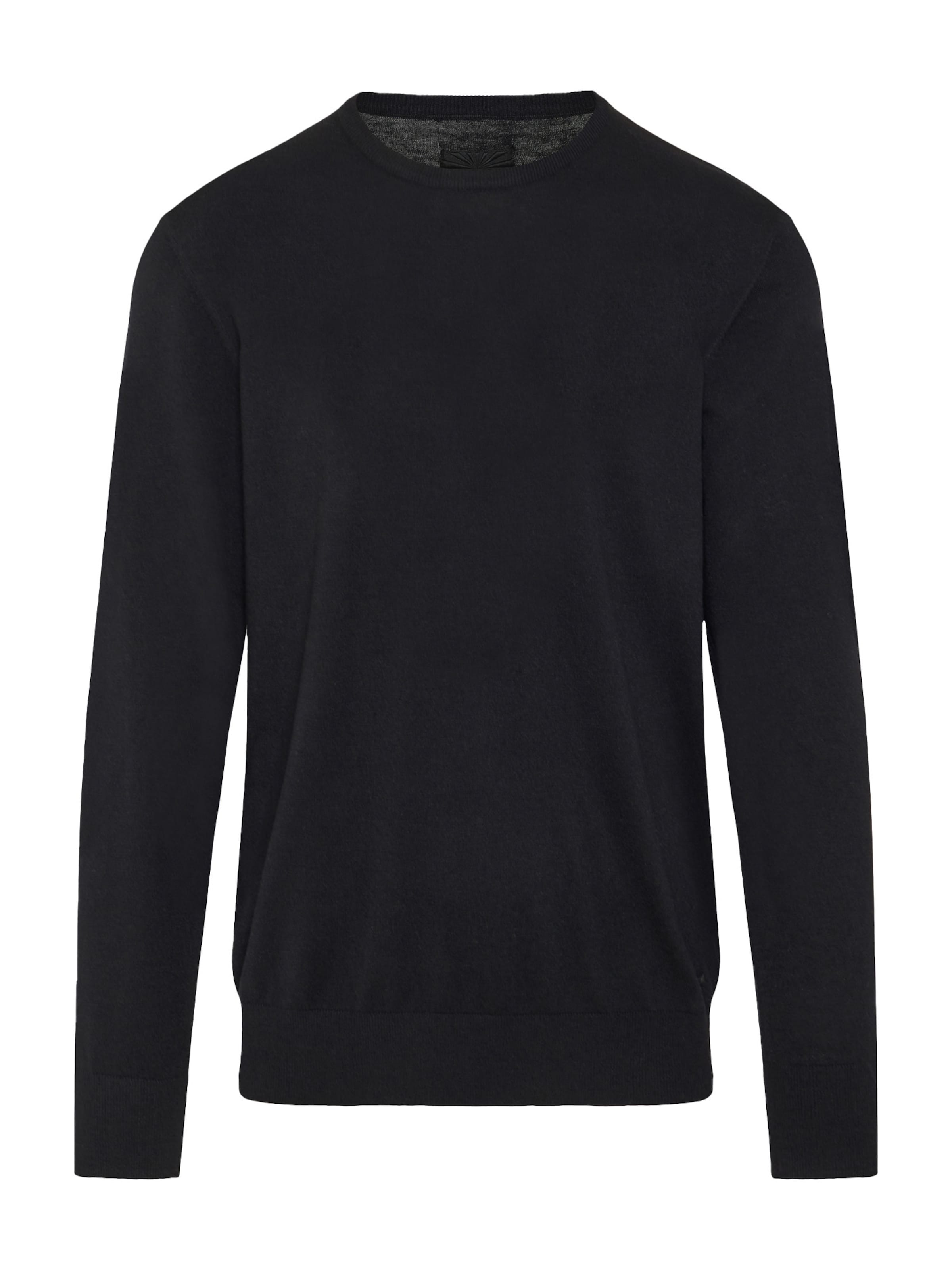 Funky Buddha Pullover in Schwarz: Vorderseite