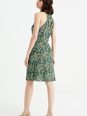 WE Fashion Letní šaty – zelená