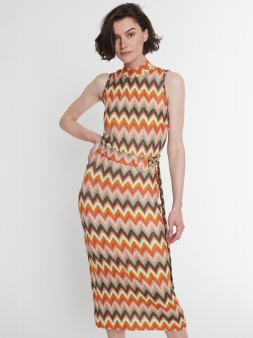 Ana Alcazar Sheath Dress ' Poemie ' in Mixed colors: front