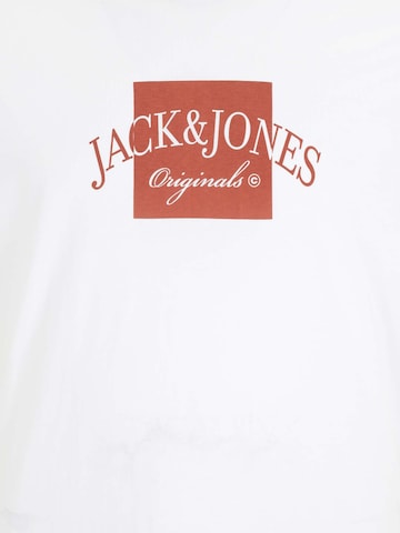 Jack & Jones Plus Shirt 'JORBOSTON' in White