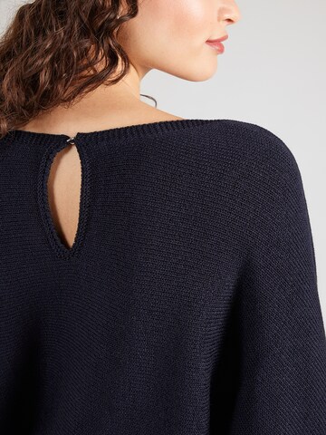 MORE & MORE Sweater 'Dolman' in Blue