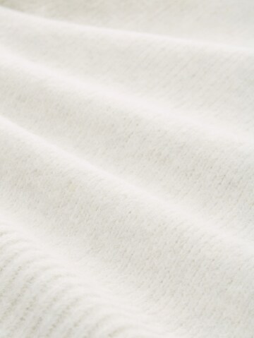 TOM TAILOR DENIM Strickjacke in Weiß