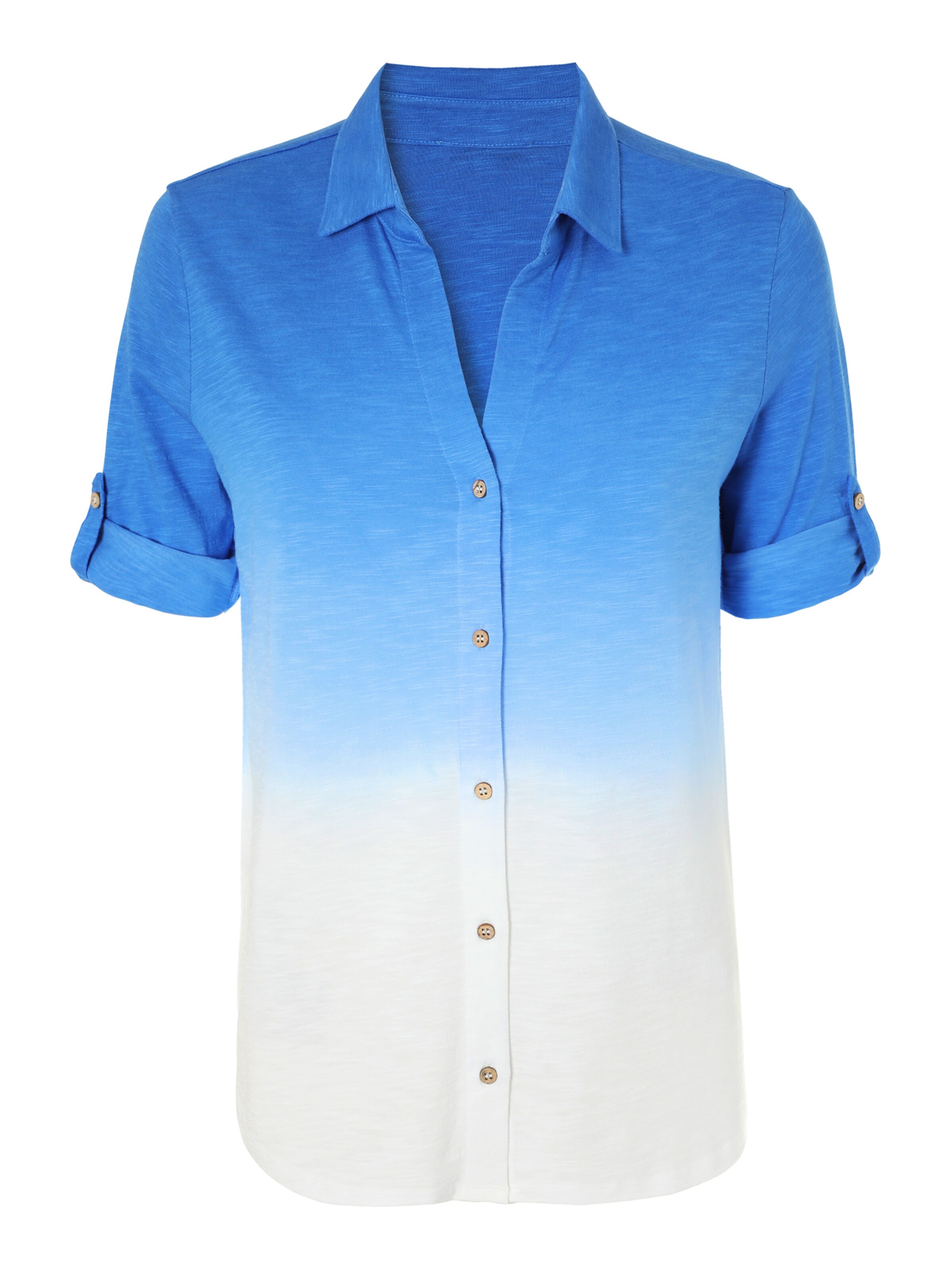 TATUUM Блуза 'TETI 2' в синьо: отпред