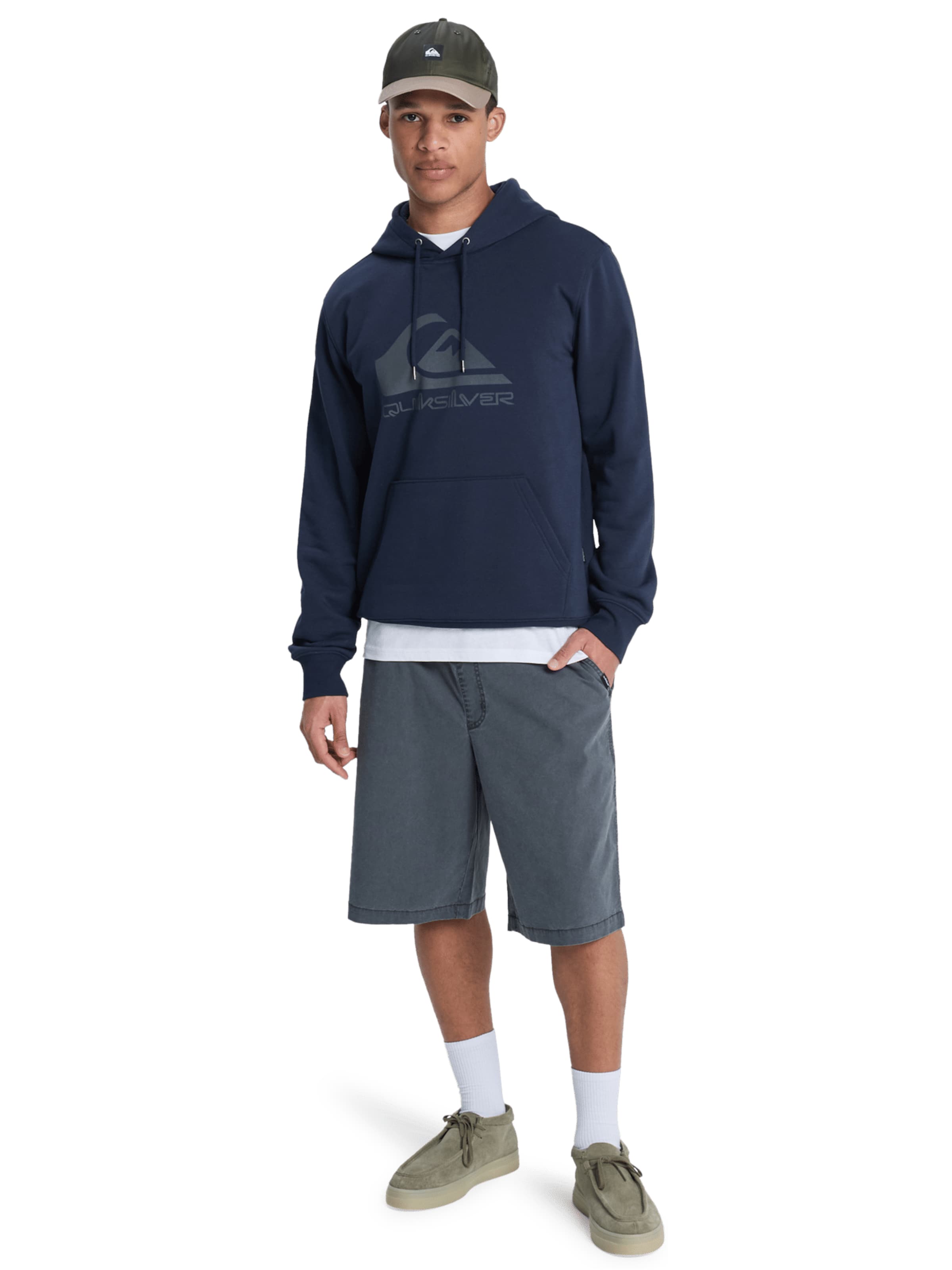 QUIKSILVER Sport sweatshirt i blå