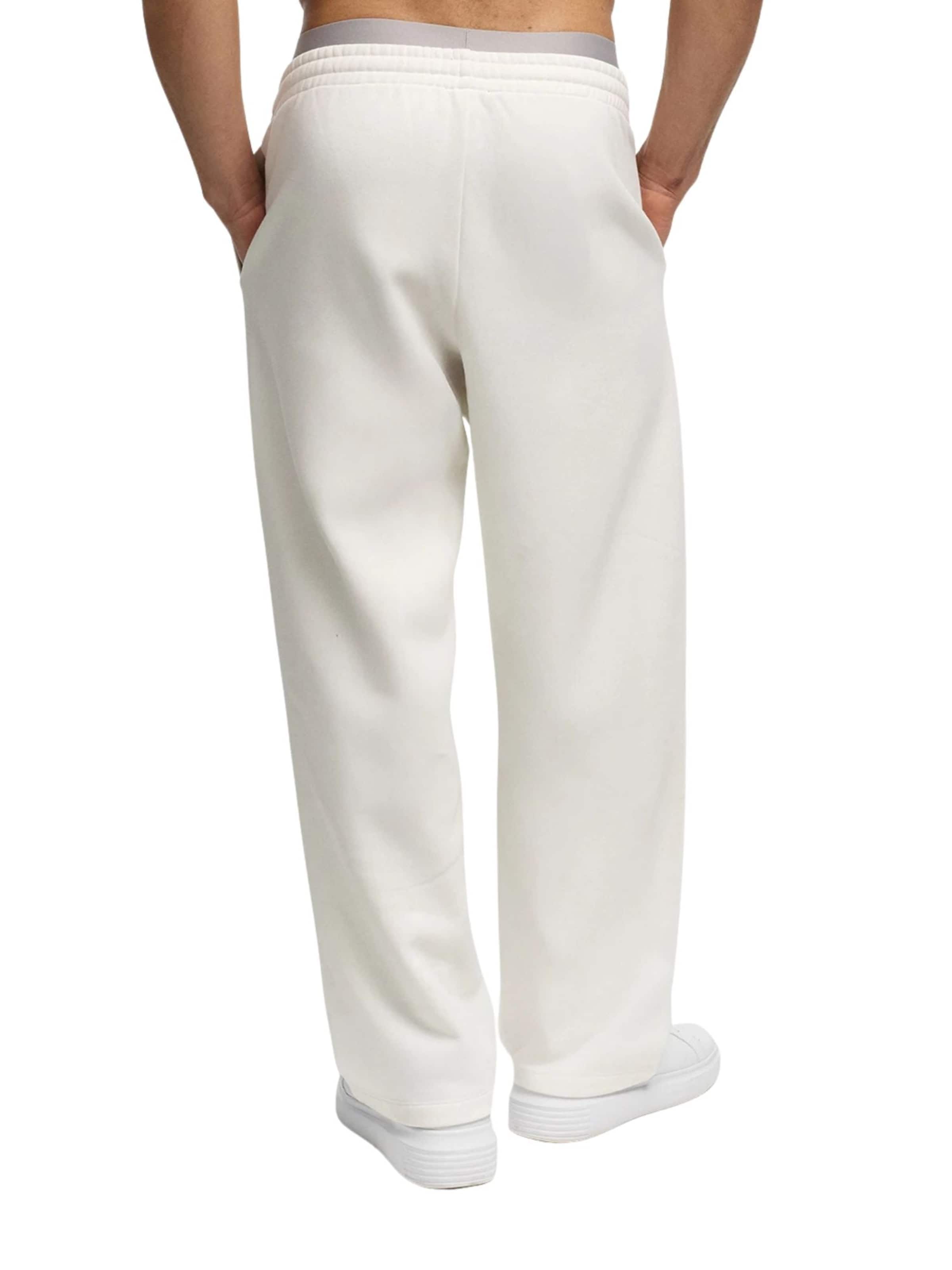 cfab (formerly creamy fabrics) Regular Hose 'Relaxed Straight'‌ in Weiß