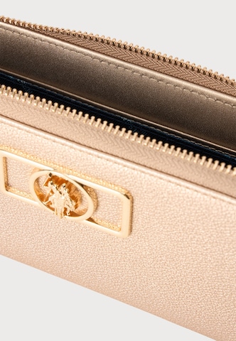 U.S. POLO ASSN. Wallet 'JONES CHIC' in Gold: front