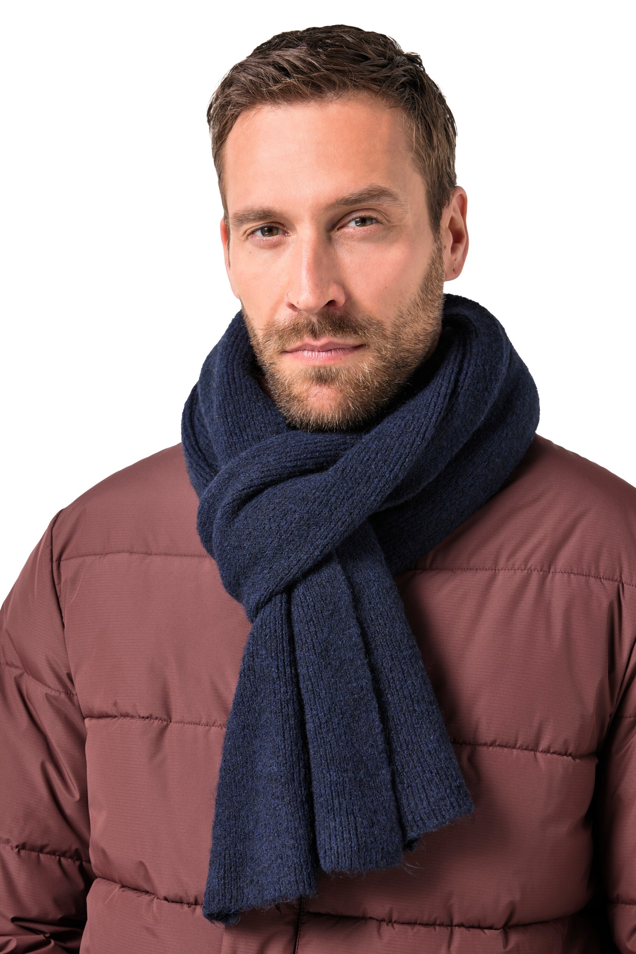 Écharpe JP1880 en bleu : devant