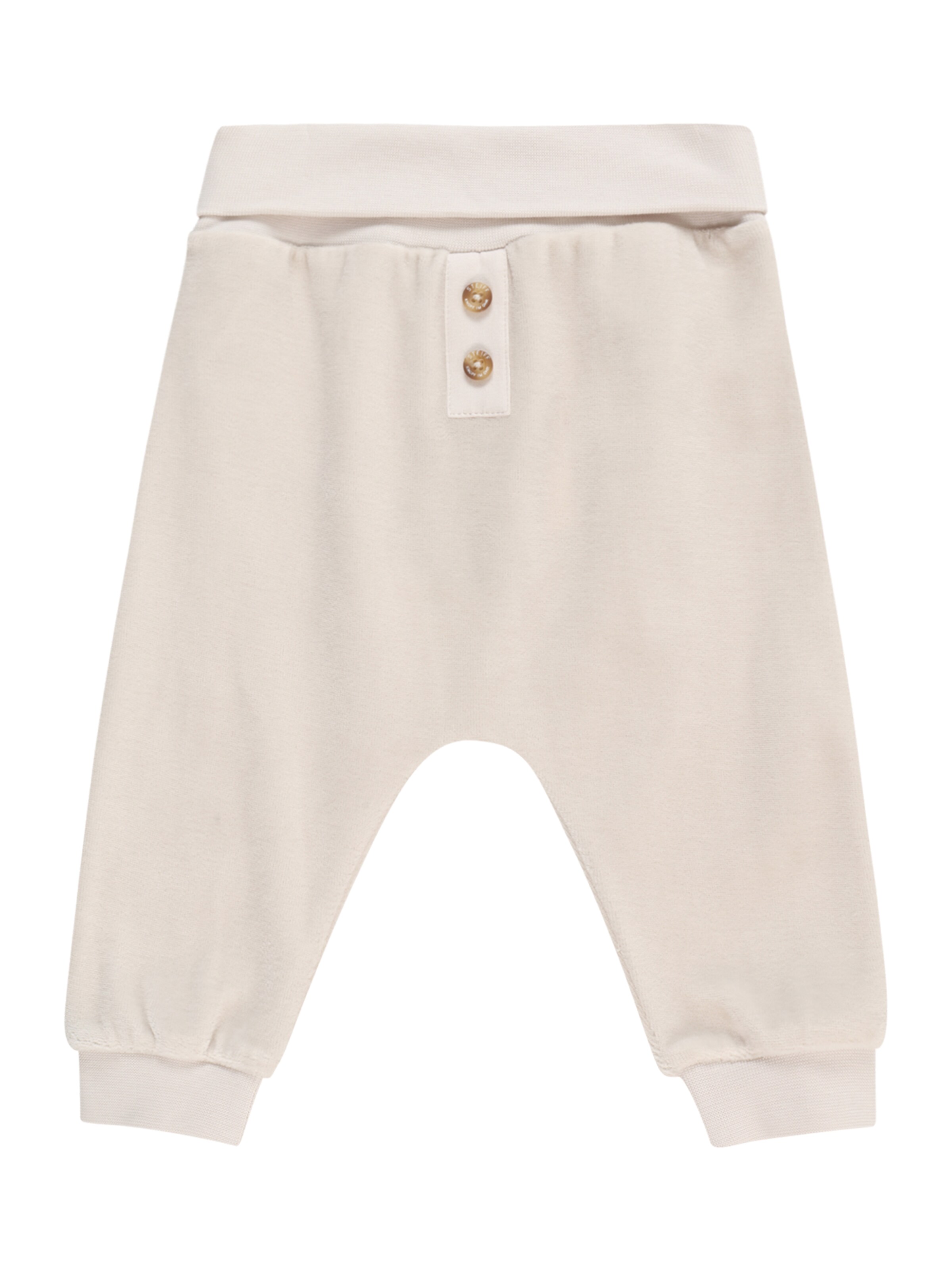 Steiff Collection Tapered Broek in Beige: voorkant