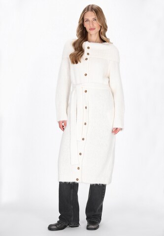 DreiMaster Vintage - Cárdigan en blanco: frente