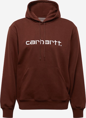 Carhartt WIP Sweatshirt in Brown: front