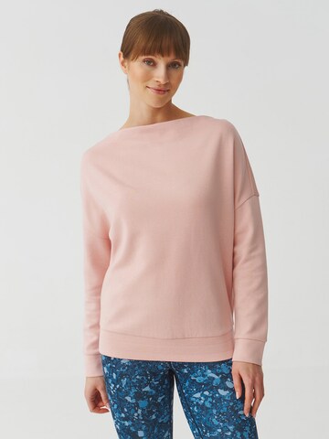 TATUUM Sweatshirt 'SILVANA' i rosa: forside