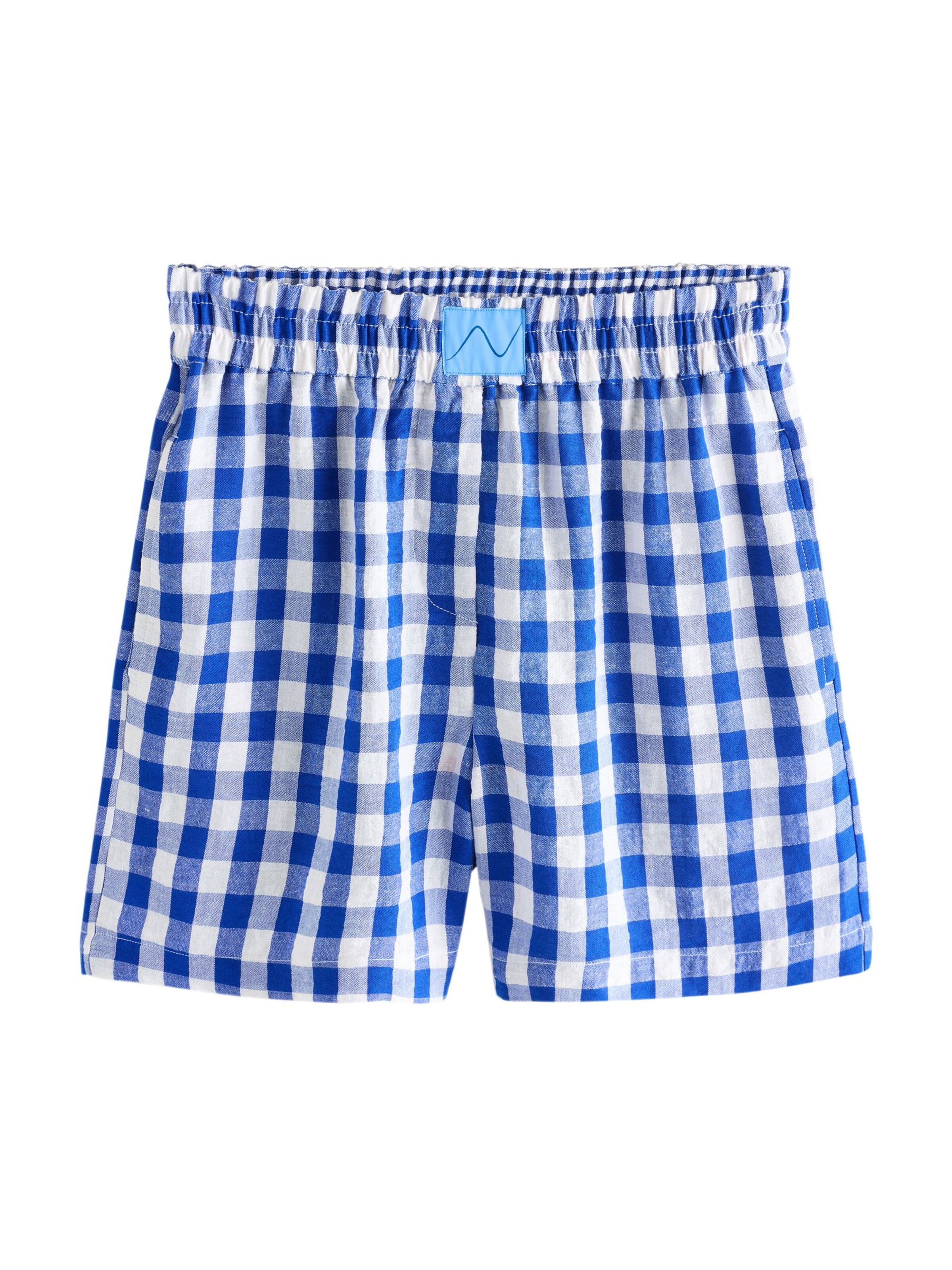 Next Shorts in Blau: Vorderseite