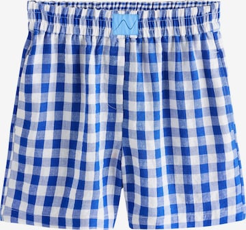 Next Shorts in Blau: Vorderseite