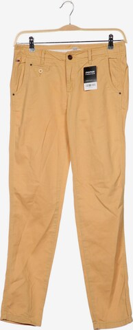 Tommy Jeans Pants in 28 in Yellow: front