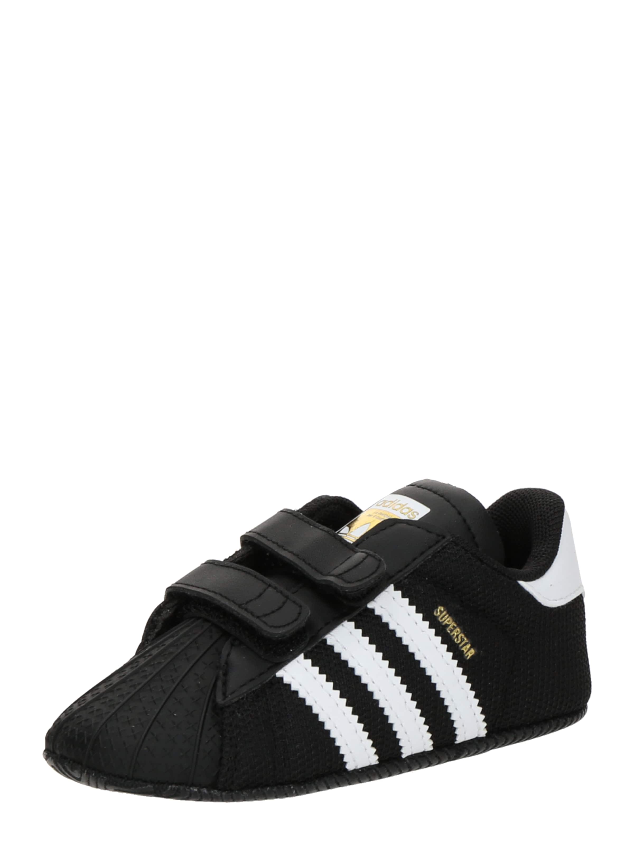 Sneaker 'SUPERSTAR' di ADIDAS ORIGINALS in nero: frontale