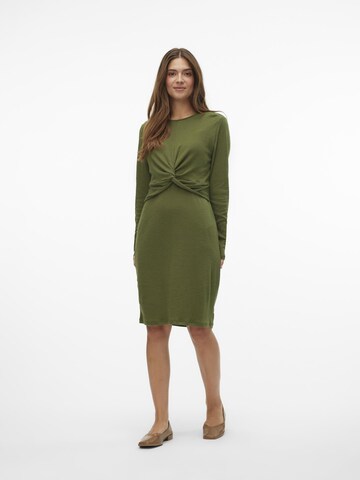 MAMALICIOUS Kleid 'MLFREDERIKKE JUNE' in Grün