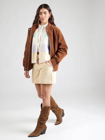 King Louie Strickjacke 'Cardi' in Beige