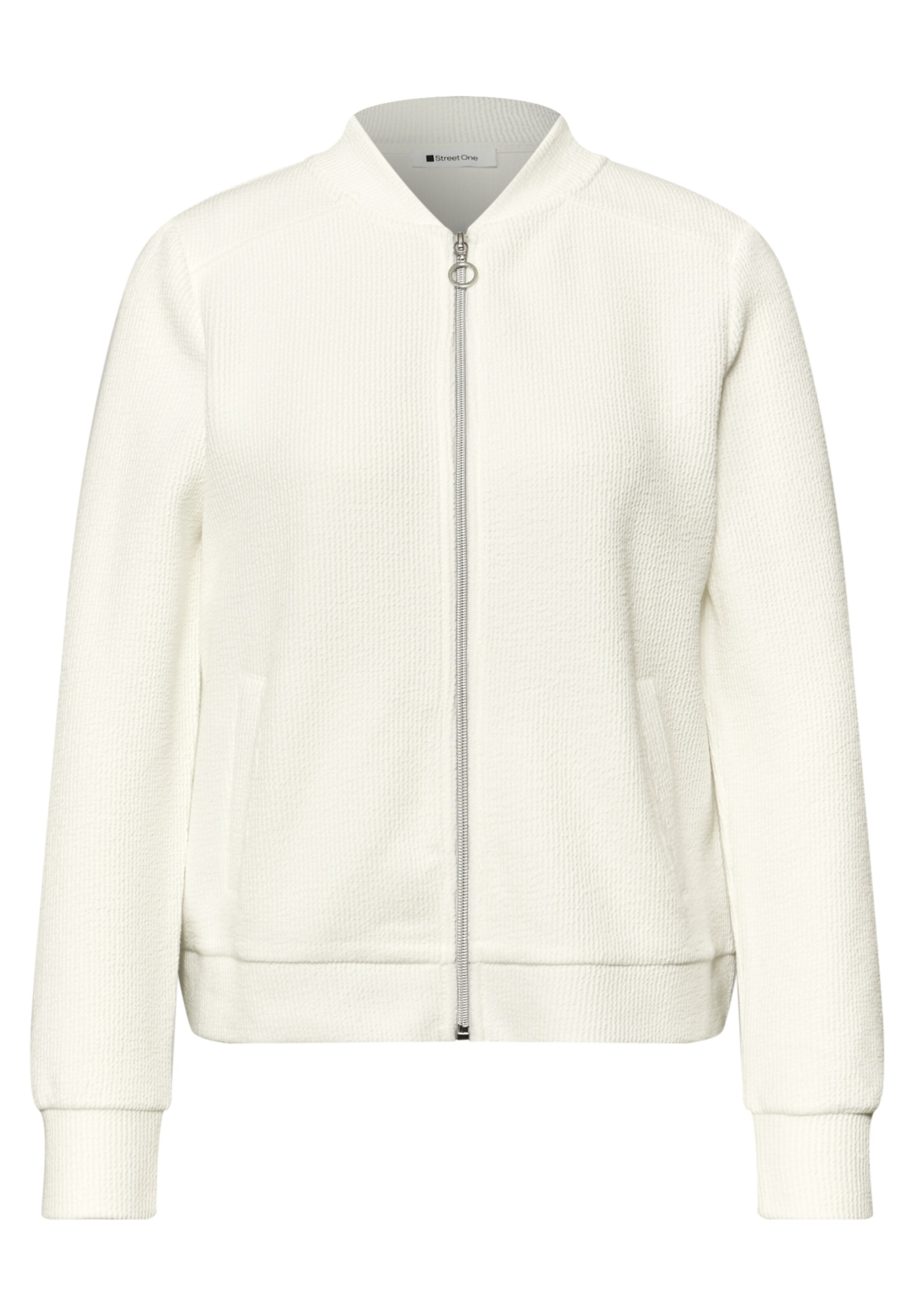 STREET ONE Jacke in Weiß: Vorderseite