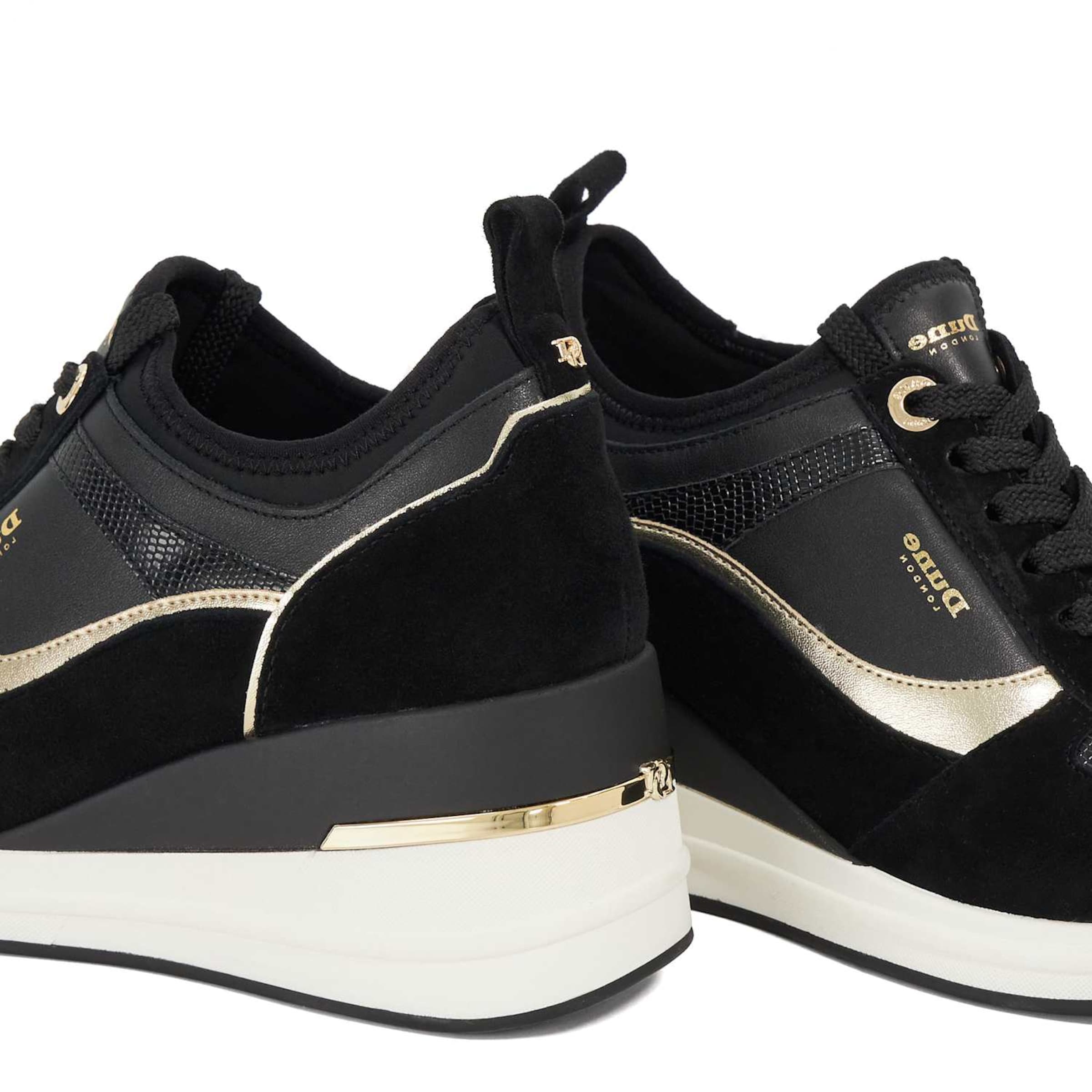 Baskets basses 'Ellaina' Dune LONDON en noir