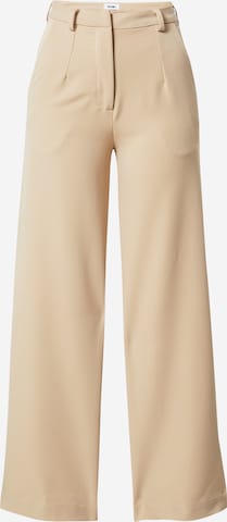 minimum Wide leg Chino in Beige: voorkant