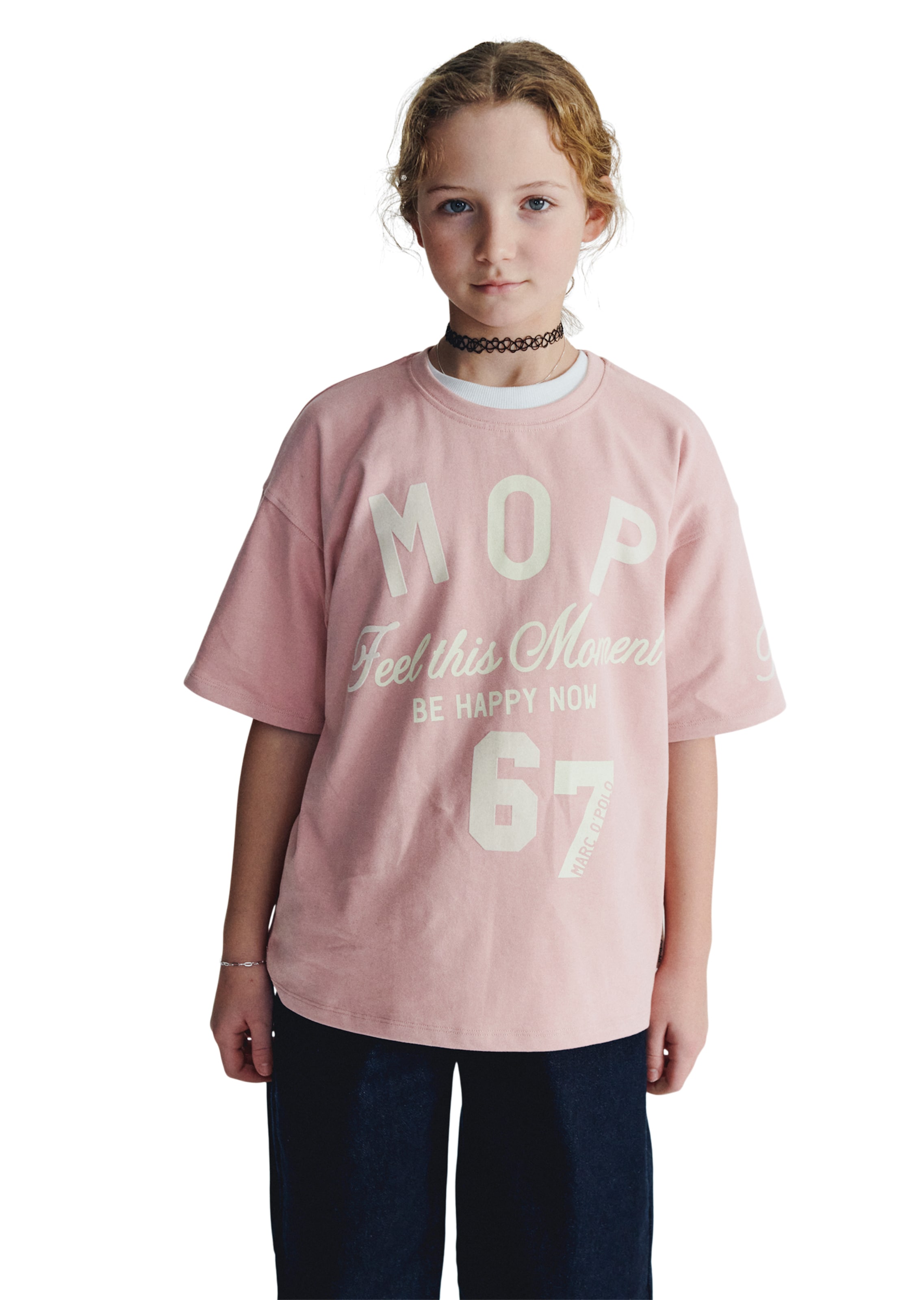 Marc O'Polo Shirt in Pink: front