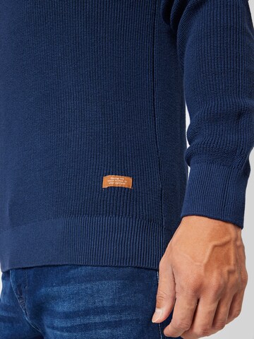 Pull-over 'Codford' BLEND en bleu