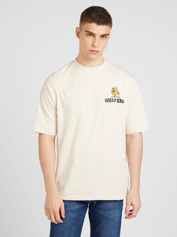 T-Shirt NEW ERA en beige