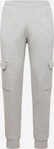 Pantalon cargo 'Trefoil Essentials ' ADIDAS ORIGINALS en gris : devant