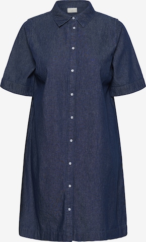 KAFFE CURVE - Vestido 'KCJada' en azul: frente