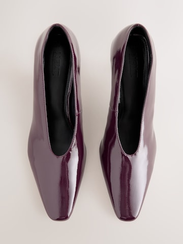 Next - Zapatos con plataforma 'Forever Comfort' en rojo
